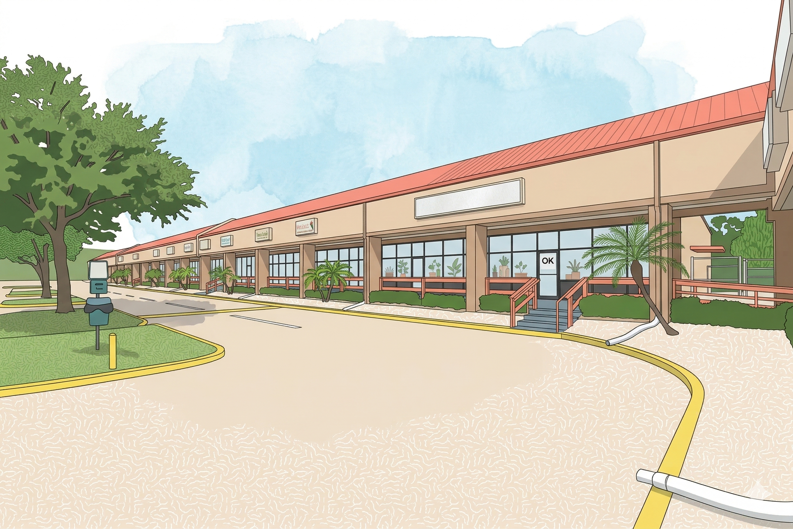 Hiawassee Plaza alternate view