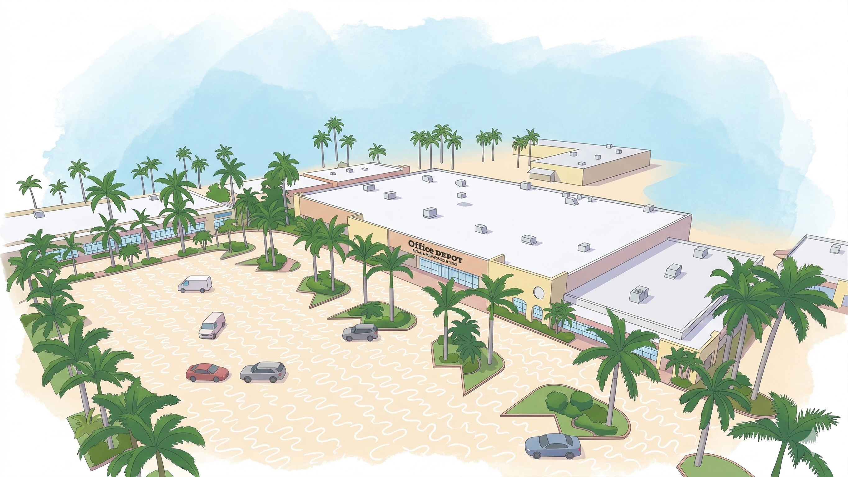 Royal Plaza shopping center, Royal Palm Beach FL